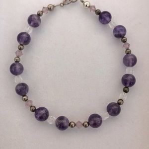 Amethyst bracelet
